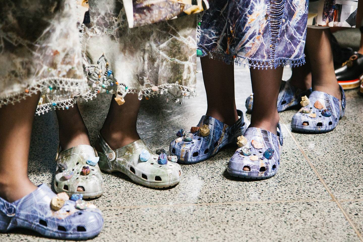 Risultati immagini per crocs christopher kane