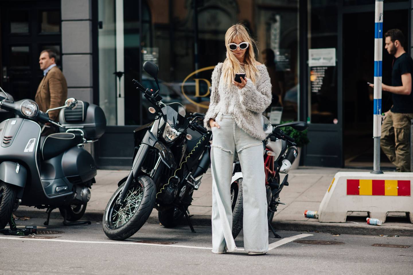 1440 - Осенний fashion look. Лучшие образы  Stockholm Fashion Week.