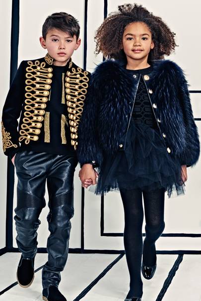 Balmain Childrens Clothes Kidswear Collection Launch | British Vogue