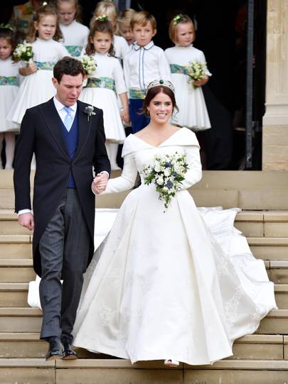 Zac Posen Shares Unseen Photo Of Eugenie In Her Wedding Gown, And Says ...