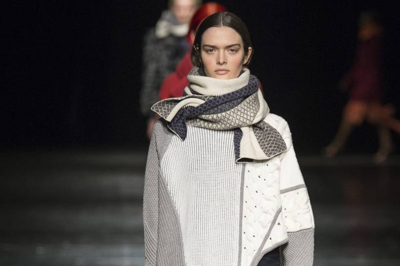 Ways To Wear The New Scarf for autumn/winter 2014 British Vogue