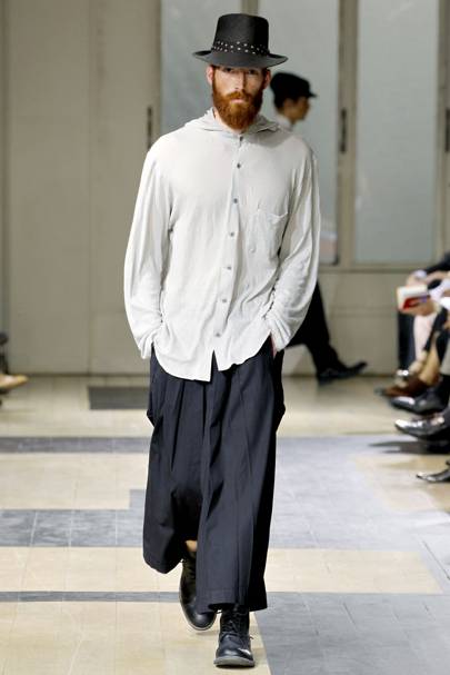 Yohji Yamamoto Spring/Summer 2012 Menswear show report | British Vogue