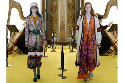 Gucci Cruise 2018 featured looks for men and women
