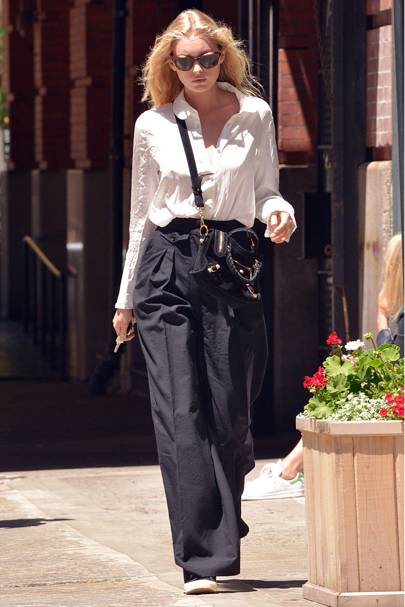 Celebrity Trend: Wide-Leg Trousers | British Vogue