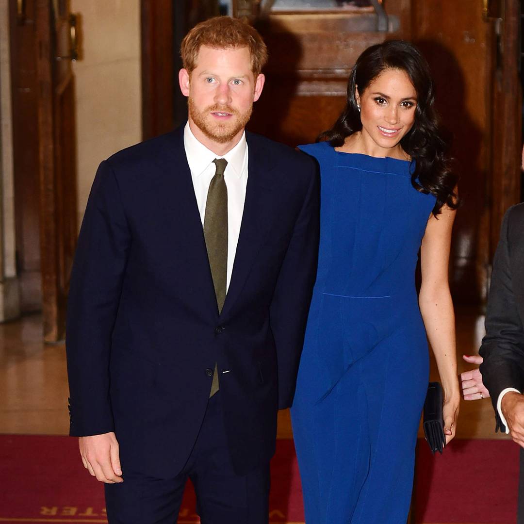 Image: Meghan Opts For A Colourful Take On Tailoring In Bespoke Blue Jason Wu