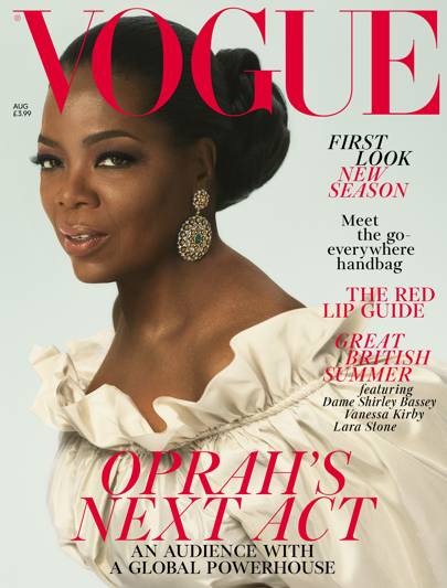 Oprah Winfrey iCoversi August iBritishi iVoguei iBritishi iVoguei