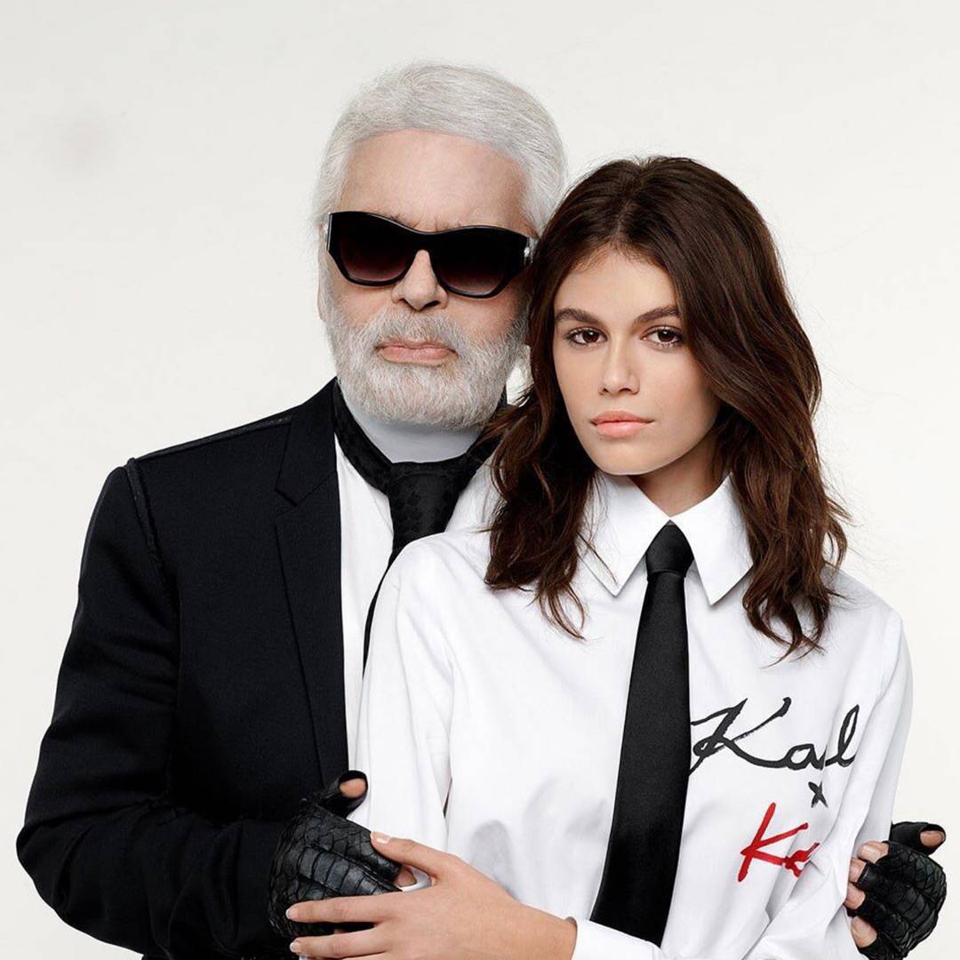 Image: Karl Lagerfeld Unveils Kaia Gerber Capsule Collection