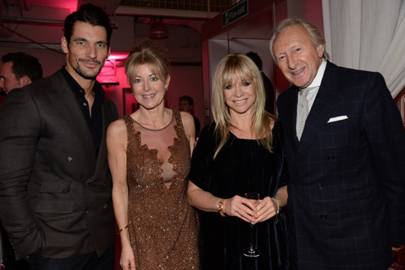 With Emma Willis, Jo Wood and Harold Tillman