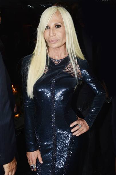 donatella versace clothing style