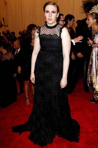 Lena Dunham Fashion - Style Red Carpet Dresses & Outfits | British Vogue