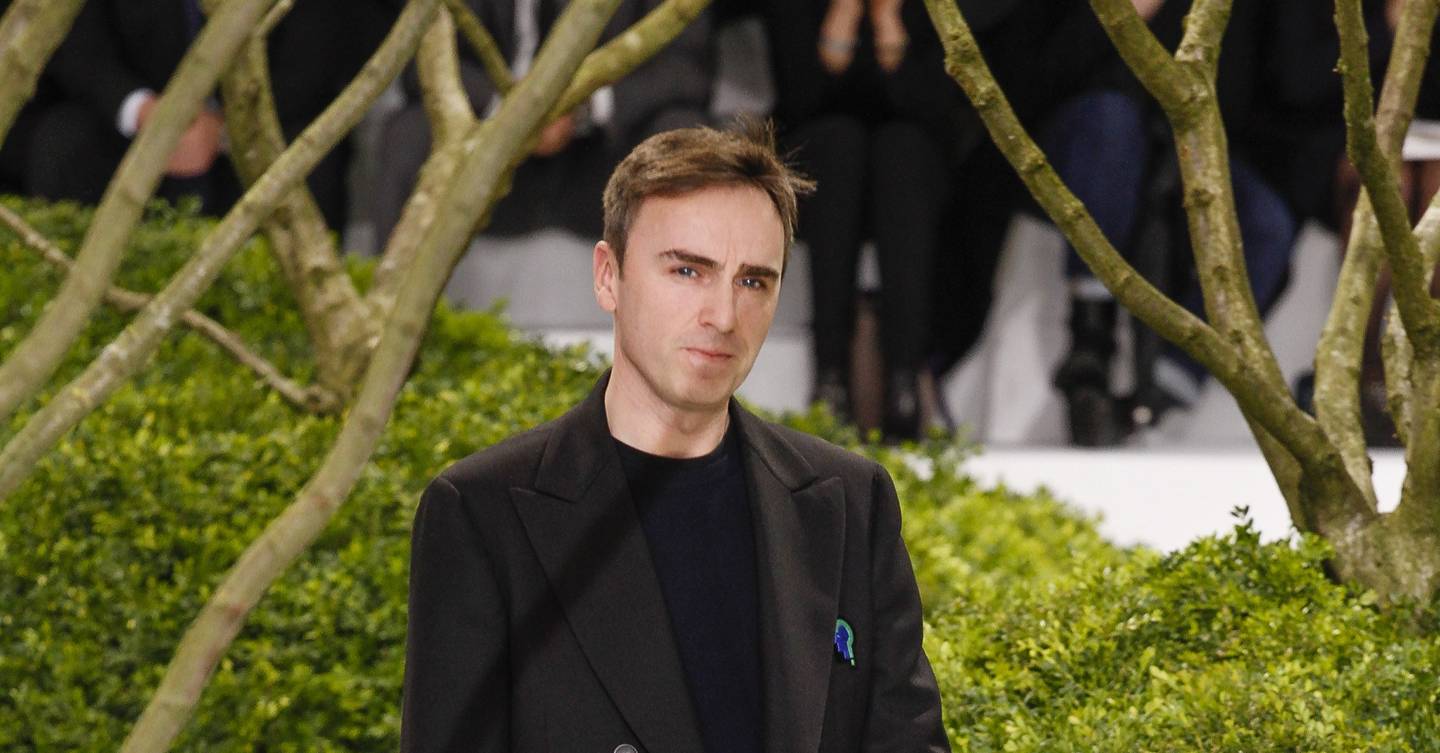 Raf Simons Quits Christian Dior Creative Director British Vogue
