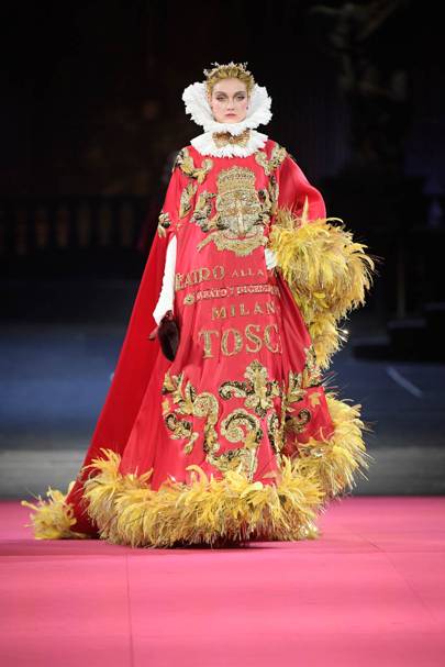 Dolce Gabbana Alta Moda Autumn Winter Pre Fall Show Report British Vogue