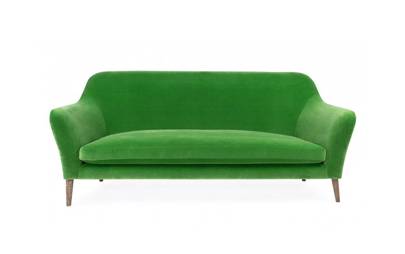 Best Green Sofas To British Vogue On The Other Hand For Those Wanting To Really Pack An Interior Punch Wallis Sofa Part Of Heal S Collaboration With Designer Rus Pinch Is