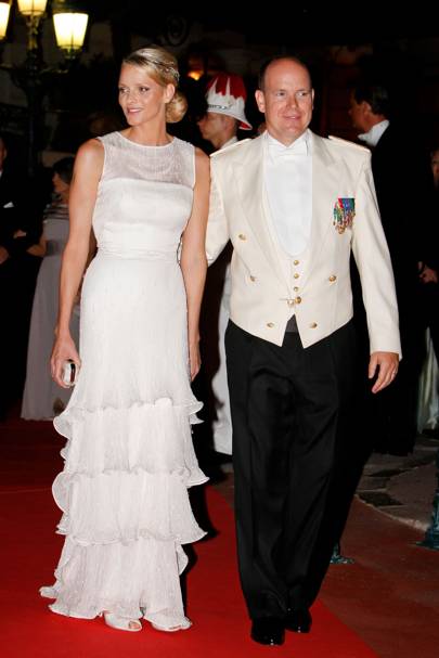 Charlene Wittstock Monaco royal wedding - Giorgio Armani | British Vogue