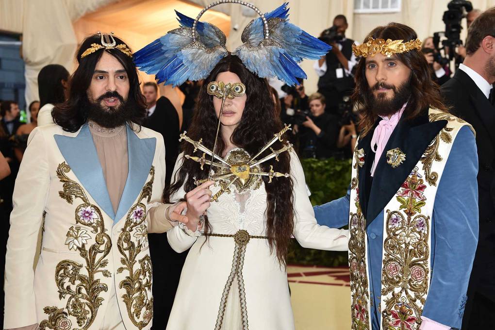 Alessandro Michele, Lana Del Rey and Jared Leto.