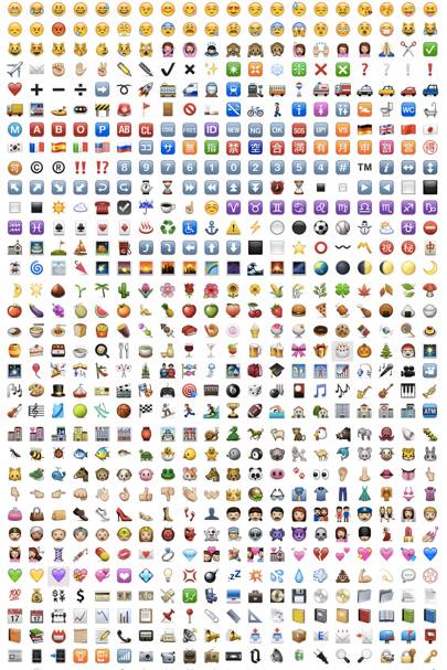 grids for instagram emojis