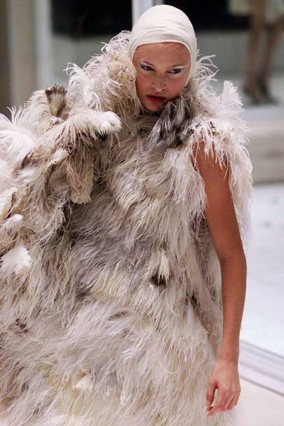 Erin OConnor On Walking In Alexander McQueen Asylum Show | British Vogue
