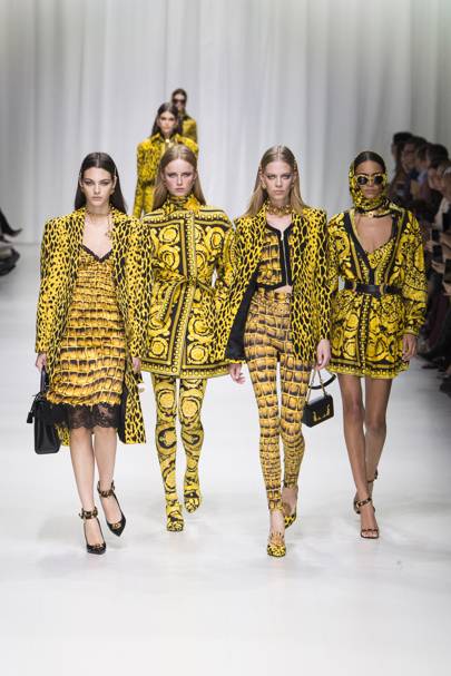 Αποτέλεσμα εικόνας για versace spring summer 2018