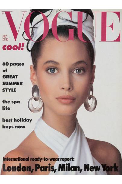 Christy Turlington's British Vogue Covers and shoots | British Vogue