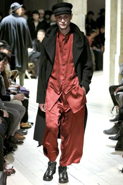 Yohji Yamamoto Autumn/Winter 2012 Menswear show report | British Vogue