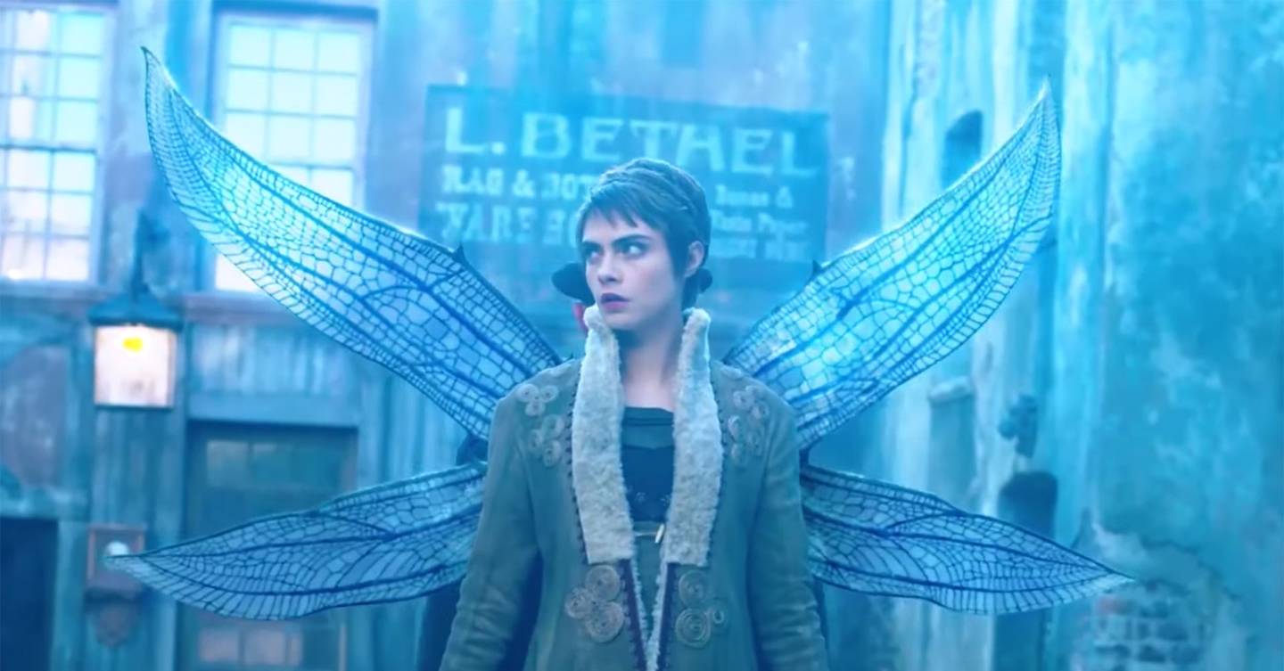 A First Look At Cara Delevingne And Orlando Bloom In Amazon Fantasy A First Look At Cara Delevingne And Orlando Bloom In Amazon Fantasy
