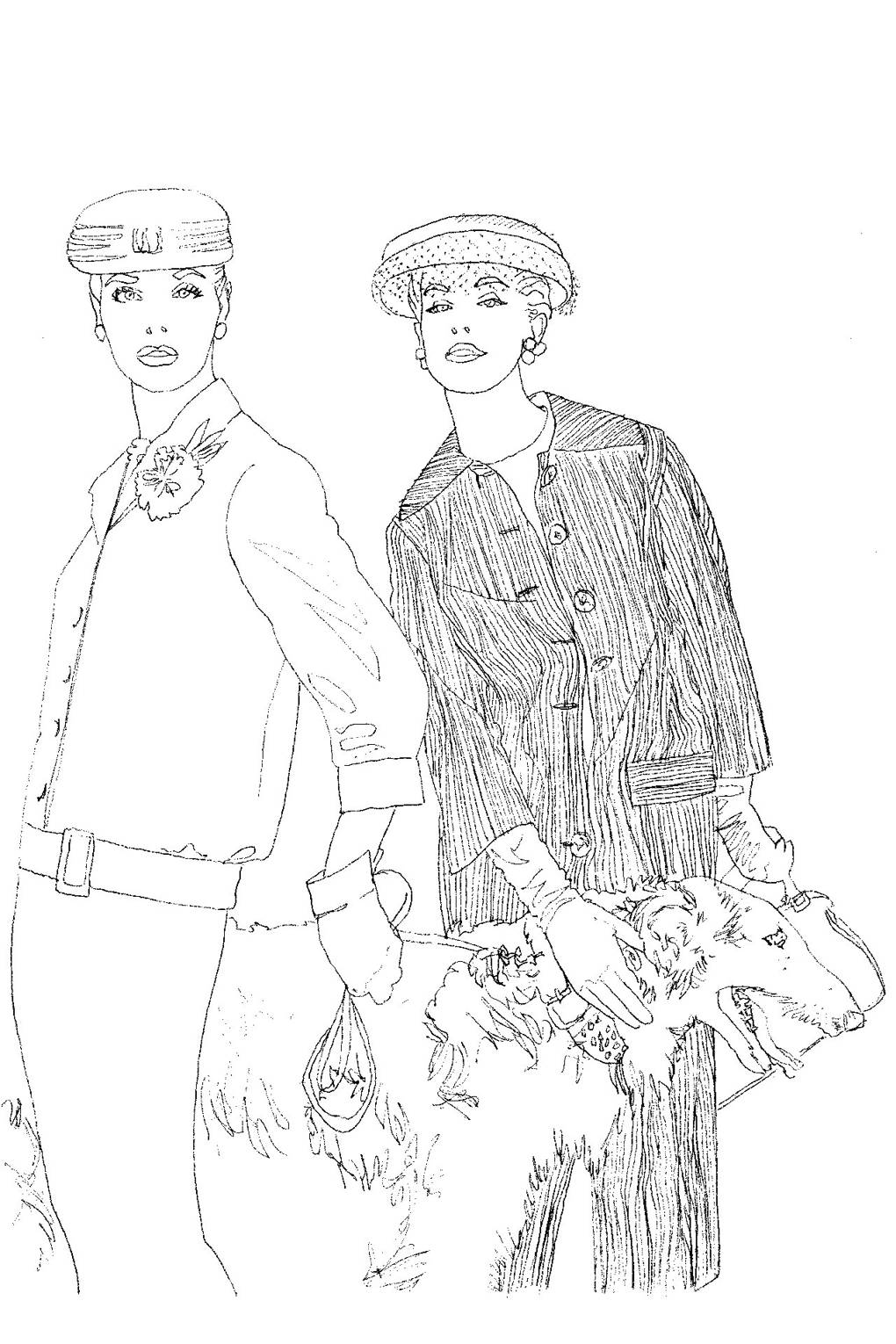 Introducing: The Vogue Colouring Book | Fashion coloring book, Coloring
