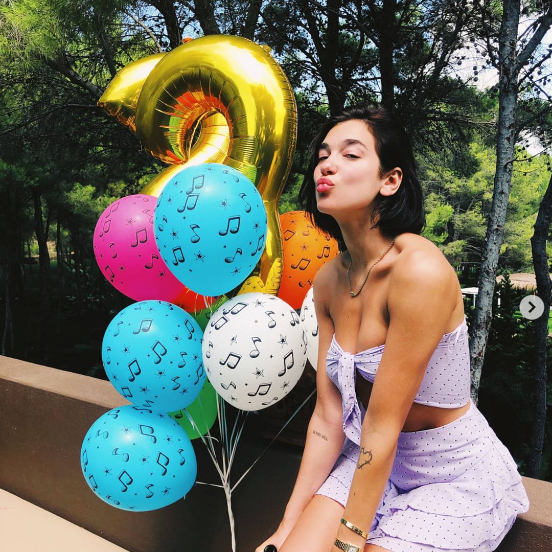 Image: Dua Lipa Celebrates Her Birthday In Ibiza With 2 Drastically Different Looks