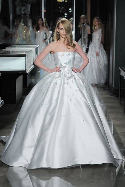 Spring Summer 2018 Bridal British Vogue Reem Acra
