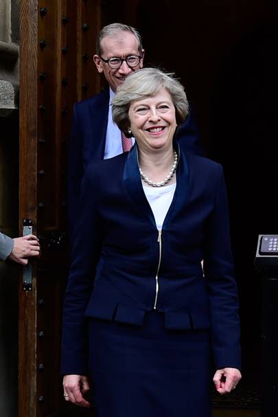 Theresa May To Become Prime Minister British Vogue 