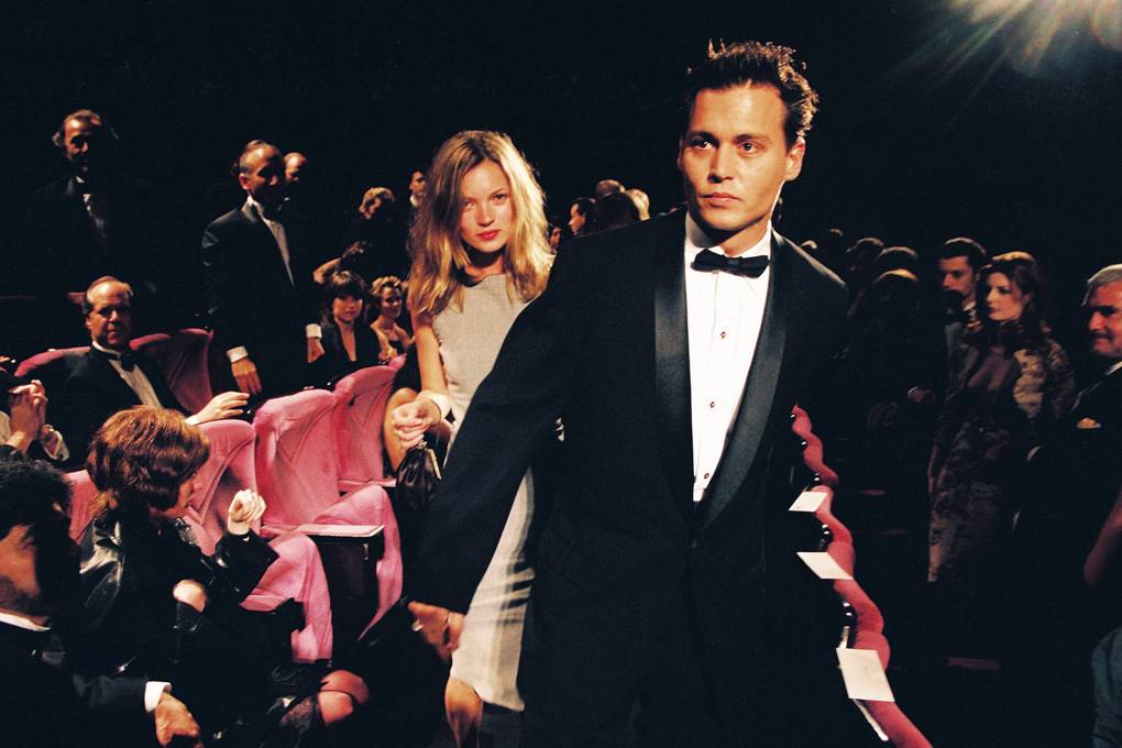 Johnny Depp And Kate Moss Concert