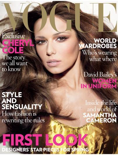 Cheryl Cole on British Vogue cover | British Vogue