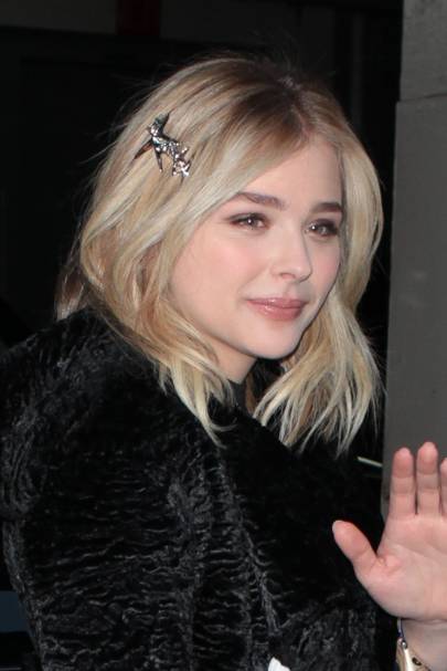 Dare You: The Hair Clip How To Wear Now Chloe Grace Moretz | British Vogue