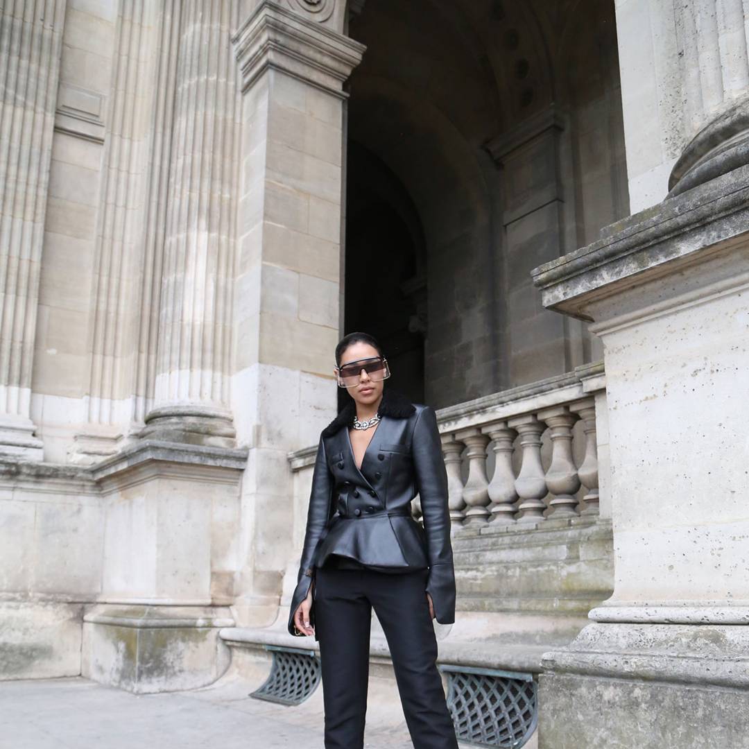 Image: Getting Ready With Aleali May For The Louis Vuitton SS19 Show