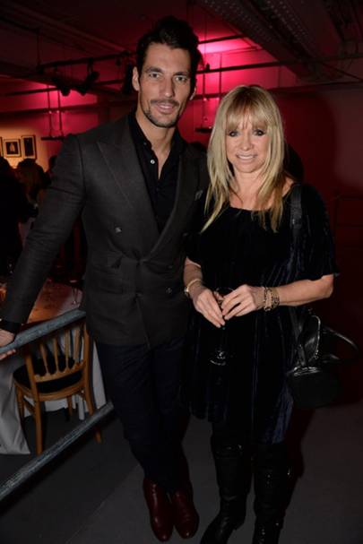 With Jo Wood