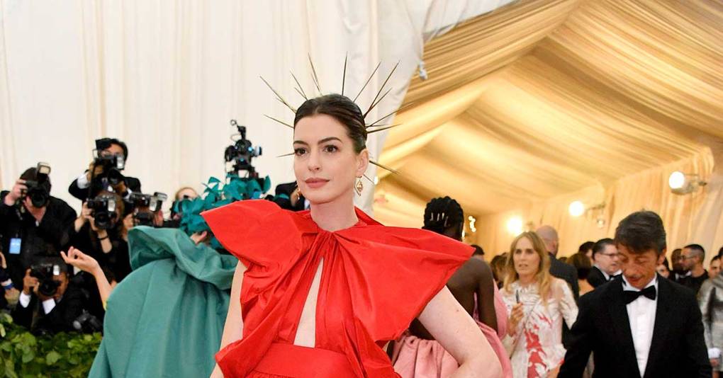 Anne Hathaway Met Gala Gown British Vogue