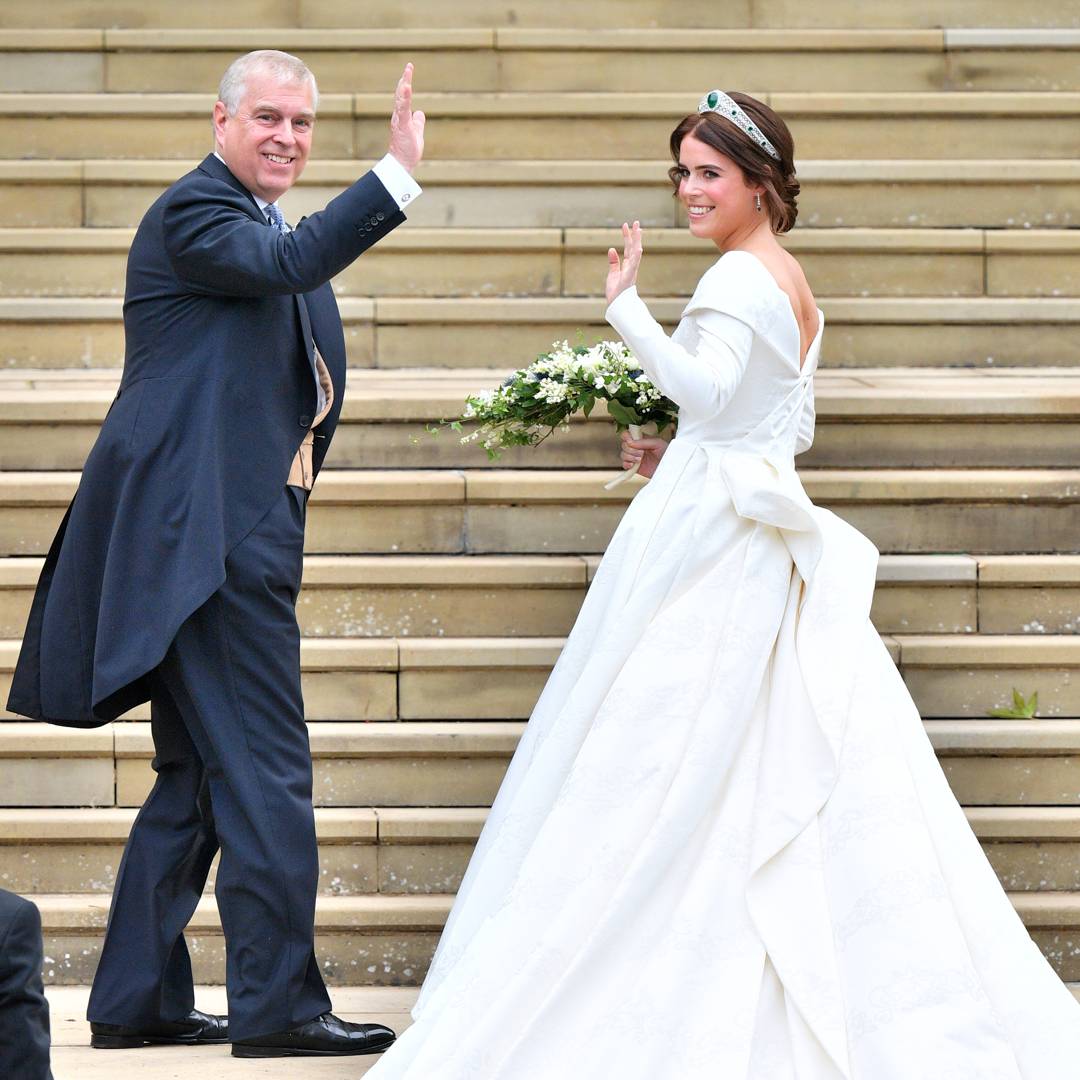 Image: Princess Eugenie Marries Jack Brooksbank In Peter Pilotto