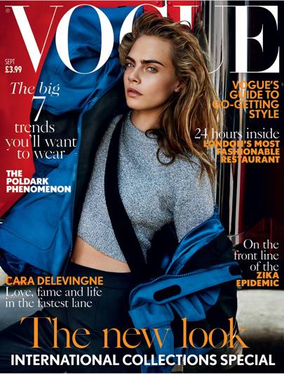 Cara Delevingne September Vogue Cover Star | British Vogue