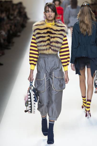 Suzy Menkes Review Fendi Milan S/S17 | British Vogue