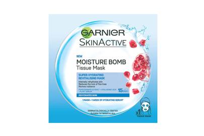 Garnier moisture bomb tissue mask