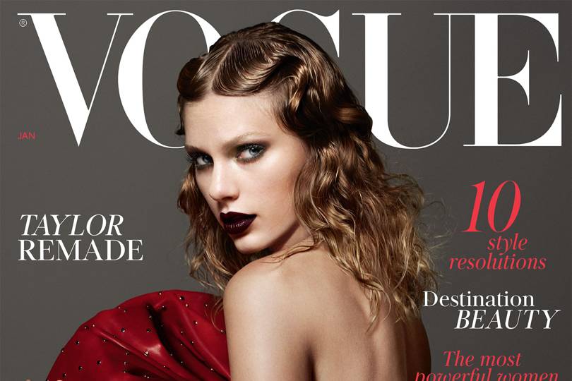 Taylor Swift Covers January Vogue British Vogue