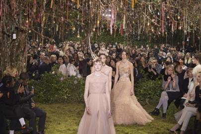 Suzy Menkes reviews Maria Grazia Chiuri's first Dior couture show ...