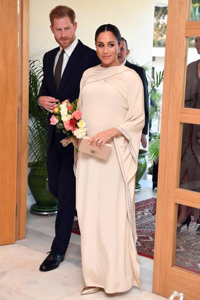 The Duchess in Dior during the royal visit to Morocco in February

Getty Images