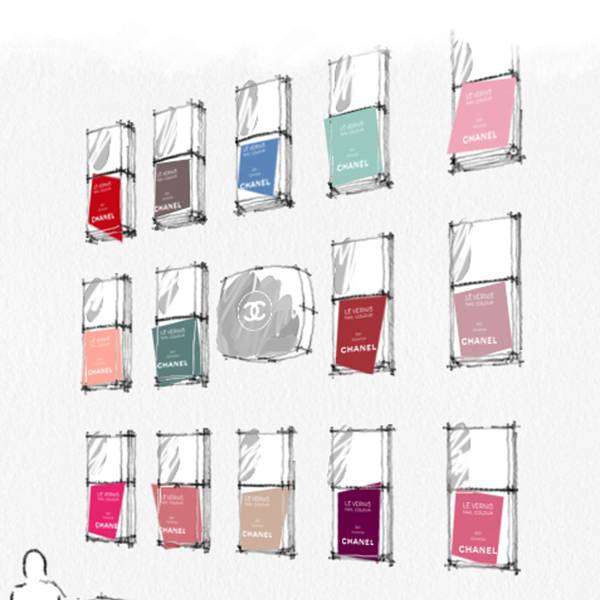 Chanel Covent Garden Nail Bar, Makeovers, Flower Stall British Vogue