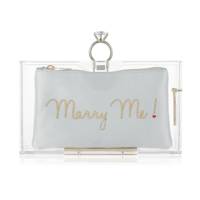 18 Best Bags For Brides To Now British Vogue Charlotte Olympia Marry Me Clutch