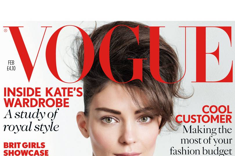 February Vogue on the iPad British Vogue