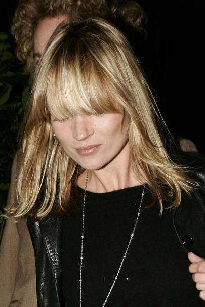 Kate Moss Hair And Hairstyles - Crops Waves Curls And Fringe | British ...