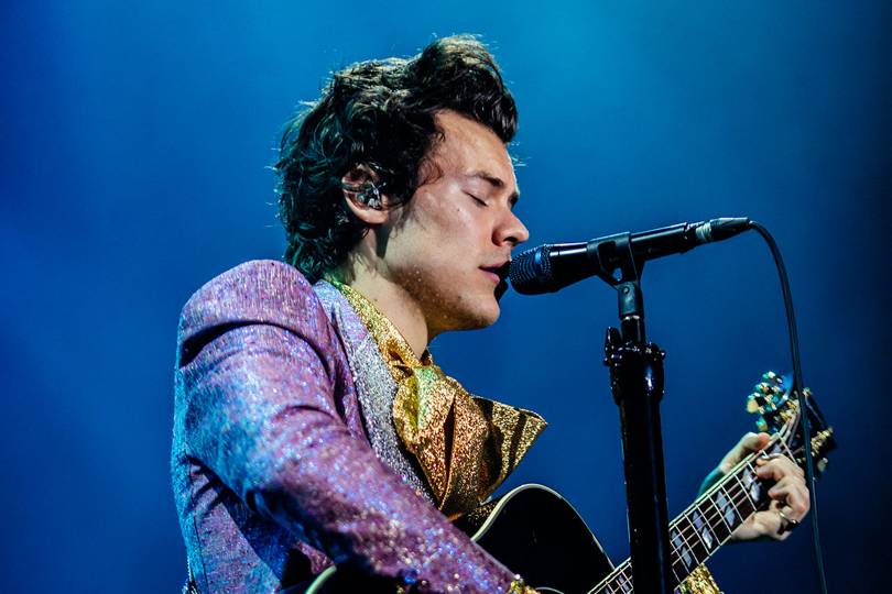 harry styles rainbow loafers