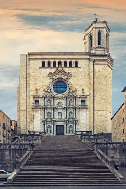 Girona Cathedral, Catalonia, Spain