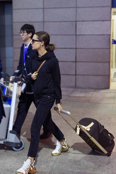 Alicia Vikander Airport Style