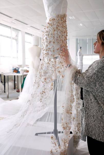 Ralph & Russo Bride Making Of Couture Wedding Dress | British Vogue